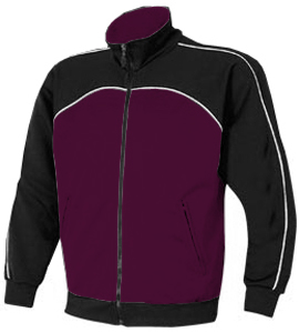 MAROON/BLACK/WHITE
