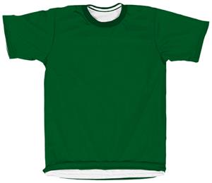 Outside: 18 - DARK GREEN, Inside: WHITE