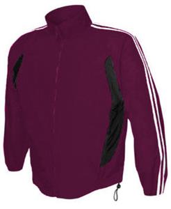 MAROON/BLACK/WHITE