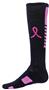 Red Lion Pegasus Pink Ribbon Athletic Socks