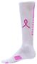 Red Lion Pegasus Pink Ribbon Athletic Socks