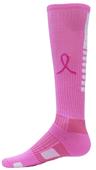 Red Lion Pegasus Pink Ribbon Athletic Socks