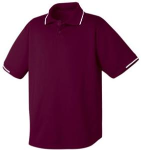 MAROON/WHITE