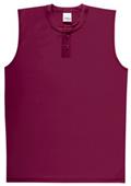 Mesh Sleeveless 2-Button Baseball Jerseys Closeout Mesh Sleeveless 2-Button Baseball Jerseys Closeout