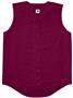 Mesh Sleeveless Button-Front Baseball Jerseys