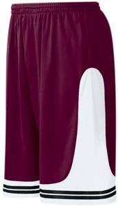 MAROON/WHITE/BLACK