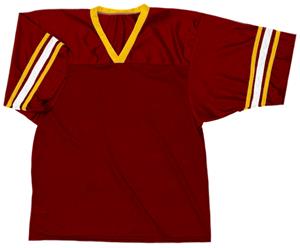42 - MAROON/GOLD/WHITE