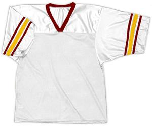 30 - WHITE/MAROON/GOLD