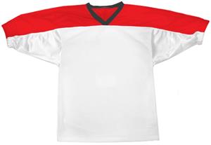 42 - WHITE/RED/BLACK