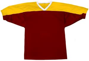 22 - MAROON/GOLD/WHITE