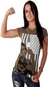 Milifidel La-Femme Military Women We Can Do It Tee
