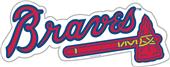MLB Atlanta Braves 12" Die Cut Car Magnets MLB Atlanta Braves 12" Die Cut Car Magnets