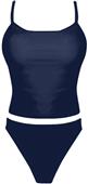 Adoretex Womens Solid Tankini Swimsuit Adoretex Womens Solid Tankini Swimsuit