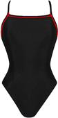Adoretex Womens Thin Strap Swimsuit W/Piping Adoretex Womens Thin Strap Swimsuit W/Piping