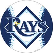 MLB Tampa Bay Rays 12" Die Cut Car Magnets MLB Tampa Bay Rays 12" Die Cut Car Magnets