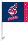 MLB Cleveland Indians 2-Sided 11" x 14" Car Flag MLB Cleveland Indians 2-Sided 11" x 14" Car Flag