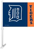 MLB Detroit Tigers 2-Sided 11" x 14" Car Flag