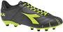 Diadora Evoluzione R MG 14 Soccer Cleats - Black