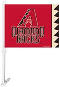 MLB Arizona Diamondbacks 2-Sided 11"x14" Car Flag MLB Arizona Diamondbacks 2-Sided 11"x14" Car Flag
