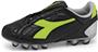 Diadora DD-Eleven MD PU JR Soccer Cleats - Black