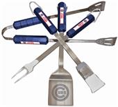 MLB Chicago Cubs 4 Piece BBQ Grilling Set