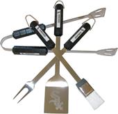 MLB Chicago White Sox 4 Piece BBQ Grilling Set