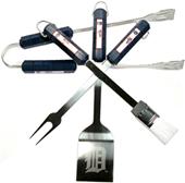 MLB Detroit Tigers 4 Piece BBQ Grilling Set MLB Detroit Tigers 4 Piece BBQ Grilling Set