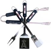 MLB Los Angeles Angels 4 Piece BBQ Grilling Set