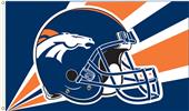 NFL Denver Broncos 3' x 5' Flag w/Grommets NFL Denver Broncos 3' x 5' Flag w/Grommets