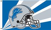 NFL Detroit Lions 3' x 5' Flag w/Grommets NFL Detroit Lions 3' x 5' Flag w/Grommets