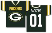 NFL Green Bay Packers 2-Sided Jersey Banner