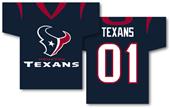 NFL Houston Texans 2-Sided Jersey Banner NFL Houston Texans 2-Sided Jersey Banner