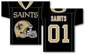 NFL New Orleans Saints 2-Sided Jersey Banner NFL New Orleans Saints 2-Sided Jersey Banner