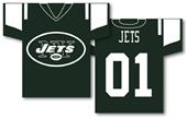 NFL New York Jets 2-Sided Jersey Banner