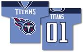 NFL Tennessee Titans 2-Sided Jersey Banner NFL Tennessee Titans 2-Sided Jersey Banner