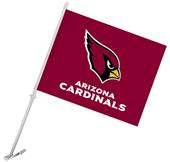 NFL Arizona Cardinals 2-Sided 11" x 14" Car Flag NFL Arizona Cardinals 2-Sided 11" x 14" Car Flag