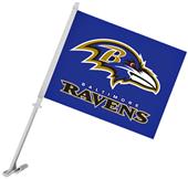 NFL Baltimore Ravens 2-Sided 11" x 14" Car Flag NFL Baltimore Ravens 2-Sided 11" x 14" Car Flag