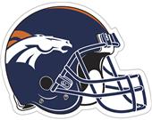 NFL Denver Broncos 12" Die Cut Car Magnet NFL Denver Broncos 12" Die Cut Car Magnet