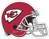 NFL Kansas City Chiefs 12" Die Cut Car Magnet NFL Kansas City Chiefs 12" Die Cut Car Magnet