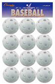 Champion White Plastic Baseballs (Package of 12) Champion White Plastic Baseballs (Package of 12)