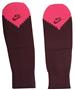 NIKE Metro Series Fingerless Glove/Mitten Burgundy