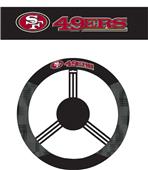 NFL San Francisco 49ers Steering Wheel Cover NFL San Francisco 49ers Steering Wheel Cover