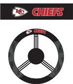 NFL Kansas City Chiefs Steering Wheel Cover NFL Kansas City Chiefs Steering Wheel Cover