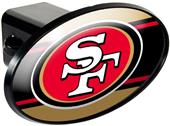 NFL San Francisco 49ers Trailer Hitch Cover NFL San Francisco 49ers Trailer Hitch Cover