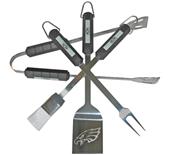 NFL Philadelphia Eagles 4 Piece BBQ Grilling Set NFL Philadelphia Eagles 4 Piece BBQ Grilling Set