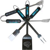 NFL Jacksonville Jaguars 4 Piece BBQ Grilling Set NFL Jacksonville Jaguars 4 Piece BBQ Grilling Set