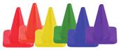 Champion Hi Visibility Flexible Vinyl 6" Cone Sets Champion Hi Visibility Flexible Vinyl 6" Cone Sets