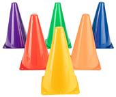Champion Hi Visibility Fluorescent 9" Cone Set Champion Hi Visibility Fluorescent 9" Cone Set