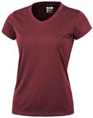 Baw Ladies Short Sleeve Xtreme-Tek Heather T-Shirt Baw Ladies Short Sleeve Xtreme-Tek Heather T-Shirt