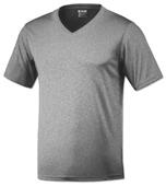 Baw Men's SS Xtreme-Tek V-Neck Heather T-Shirts